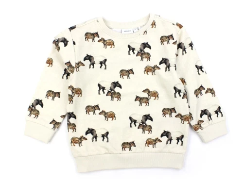 Name It oatmeal tapir sweatshirt